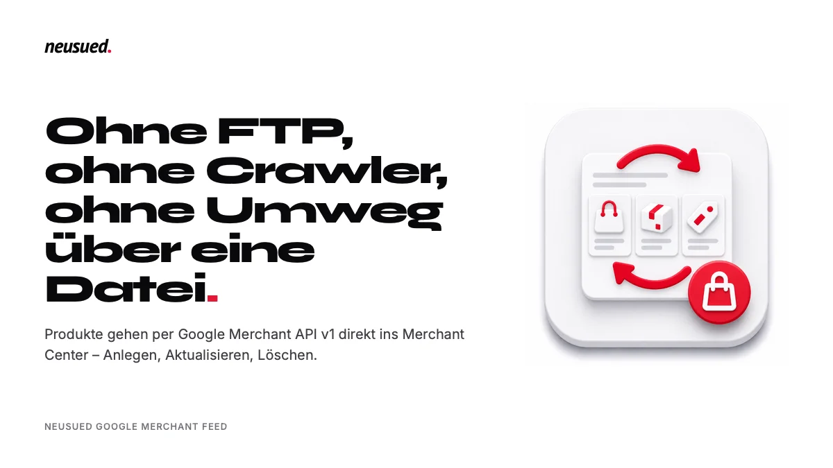 neusued Google Merchant Feed – Plugin für JTL-Shop 5